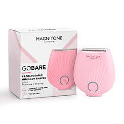 GoBare! Rechargeable Lady Shaver by Magnitone - Pink