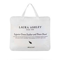 Goose Feather & Down 10.5 Tog Duvet by Laura Ashley