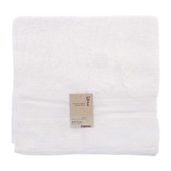Green Living Eco-Friendly Towel Range - White by Country Club