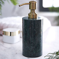 Green Marble Liquid Soap Dispenser by Freemans