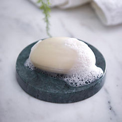 Green Marble Soap Dish by Freemans