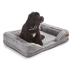 Grey Orthopaedic Pet Bed by Silentnight
