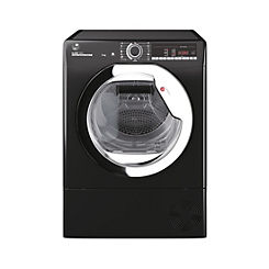 H-Dry 300 9KG Heat Pump Tumble Dryer HLE H9A2TCEB-80 - Black by Hoover