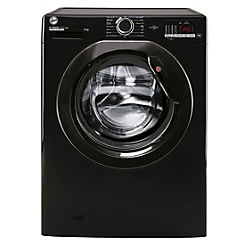 H Wash 300 9kg 1400rpm Washing Machine Black by Hoover