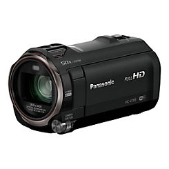 HC-V785 HD Camcorder 20x Optical Zoom, 3 Ins LCD, WiFi, SD/SDHC/SDXC Compatible - Black by Panasonic