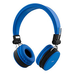 HL-BT401 Bluetooth On Ear Headphones - Blue by Streetz