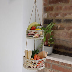 Hanging Seagrass Planter by Natural Elements