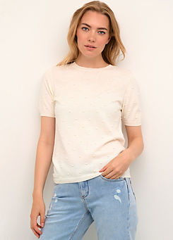 Hanne Short Sleeve Pullover by Cream