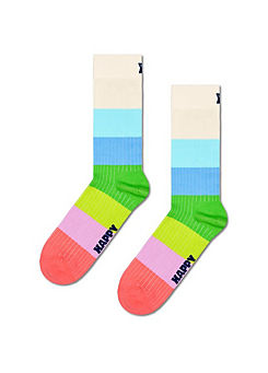 Happy Socks Womens Chunky Stripe Socks
