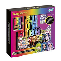 Hardback Secret Diary with Lock & Diamond Paint by Rainbow High