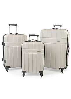 Harlow Lightweight ABS 3 Piece Luggage Set