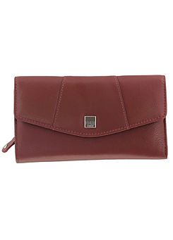 Harmony Large Purse - Dark Red by Storm London