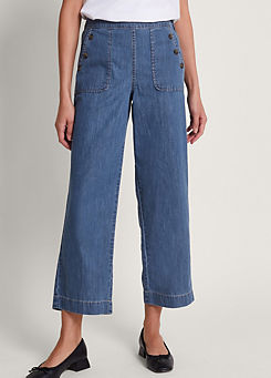 Harper Short-Length Crop Jeans by Monsoon