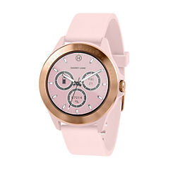 Harry Lime Fashion Smart Watch - Pink with Rose Gold Colour Bezel