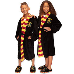 Harry Potter Hogwarts Childrens Fleece Robe