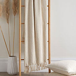 Hayden 100% Recycled Cotton Throw by Drift Home
