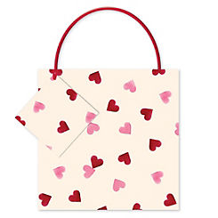 Hearts Wrapping Paper & Gift Bag Bundle by Emma Bridgewater