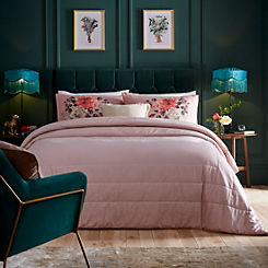 Heirloom Velvet Bedspread - Pink by Freemans Home