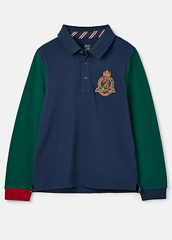 Henry Kids Long Sleeve Polo Shirt by Joules