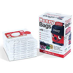 Henry Pack of 10 HepaFlo Filter Bags by Numatic International