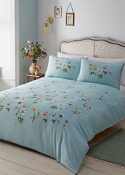 Heritage Serenity 200 Thread Count Cotton Duvet Cover Set by Appletree