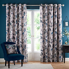 Heritage Windsford Pair of Lined Eyelet Curtains by Appletree