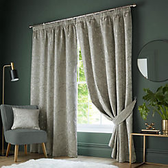 Hertford Pair of Lined Pencil Pleat Curtains by Ashley Wilde