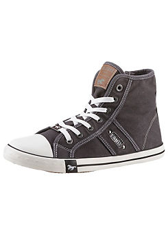 High-Top Lace-Up Trainers by Mustang