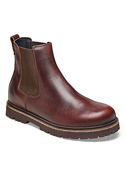 Highwood Slip On Leve Chocolate Chelsea Boots by Birkenstock