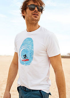 Hit The Waves T-Shirt by Joe Browns