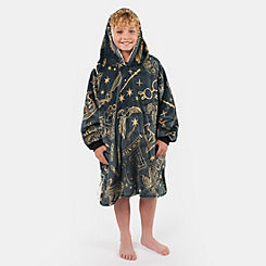 Hogwarts Medium Fleece Hooded Blanket by Harry Potter