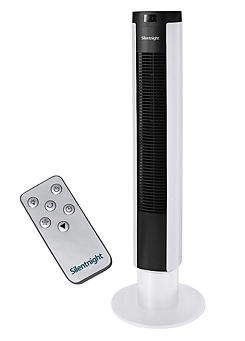 Home Electrics Airmax 3400 Tower Fan with Digital Control by Silentnight