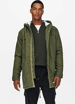 Hooded Parka by Only & Sons