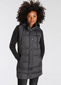 Hooded Quilted Gilet by KangaROOS