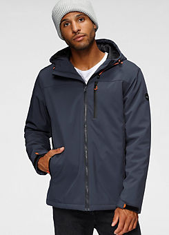Hooded Zip-Up Winter Jacket by Polarino