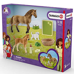 Horse Club Sarah’s Baby Animal Care Playset by Schleich