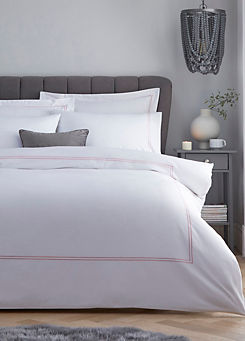 Hotel Collection 400 Thread Count Luxury Border Duvet Cover Set by Kaleidoscope