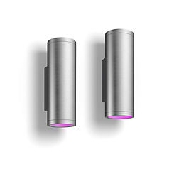 Hue Inox Appear Wall Light - 2 Pack by Philips