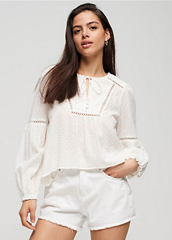 Ibiza Long Sleeve Beach Blouse by Superdry