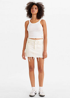 Icon Mini Destroyed Effect Denim Skirt by Levi’s