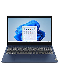 IdeaPad 3i 15.6 ins Laptop - Intel Corei3, 128 GB SSD, Win 11S - Blue by Lenovo