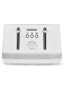Illumination White 4 Slice Toaster - 248021 by Morphy Richards