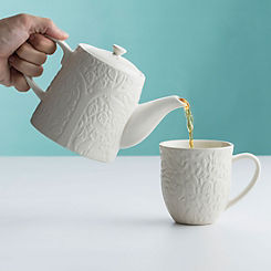 In The Forest’ Embossed Kitchen Range - 1L Teapot by Mason Cash