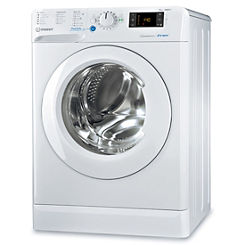 Innex 10KG 1600 Spin Washing Machine BWE101683XWUKN - White by Indesit