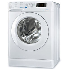 Innex 10KG/7KG 1400 Spin Washer Dryer BDE 1071682XWUKN - White by Indesit