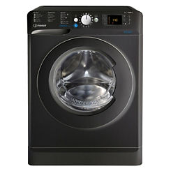 Innex 7KG 1400 Spin Washing Machine BWE71452KUKN - Black by Indesit