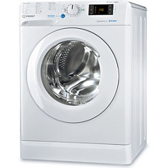 Innex 8KG/6KG 1400 Spin Washer Dryer BDE861483XWUKN - White by Indesit