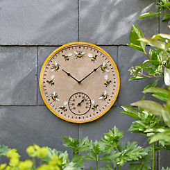 Inside Out Beez Indoor/Outdoor Clock by Smart Garden