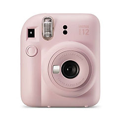 Instax Mini 12 Instant Camera - Blossom Pink by Fujifilm