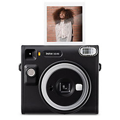 Instax Square SQ40 Instant Camera - Black by Fujifilm